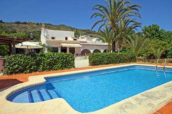 Ferienwohnung für 6 Personen ca. 100 mÂ² in Jávea, Costa Blanca: 4 Schlafzimmer, Sat-TV, Spülmaschine, Pool, Strand 5 km, Waschmaschine