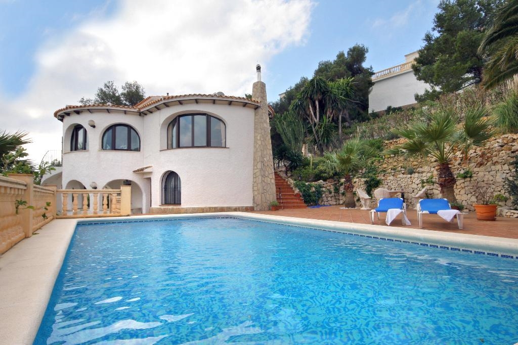 Ferienwohnung für 4 Personen ca. 100 mÂ² in Jávea, Costa Blanca: 2 Schlafzimmer, 1 Badezimmer, Sat-TV, Spülmaschine, Pool, Strand 5 km, Waschmaschine