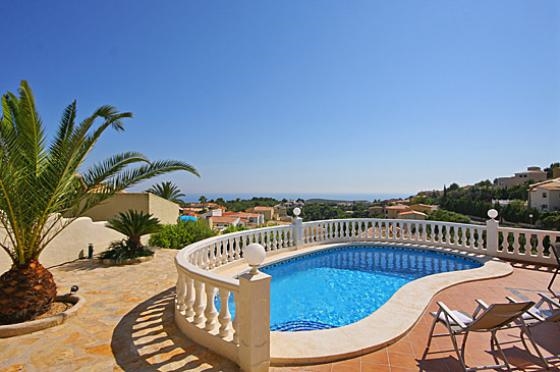 Ferienwohnung für 6 Personen ca. 120 mÂ² in Jávea, Costa Blanca: 3 Schlafzimmer, 1 Badezimmer, Sat-TV, Spülmaschine, Pool, Strand 5 km, Waschmaschine