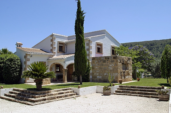 Ferienwohnung für 6 Personen ca. 140 mÂ² in Jávea, Costa Blanca: 3 Schlafzimmer, 1 Badezimmer, Kabel-TV, Sat-TV, Spülmaschine, Pool, Strand 5 km, Waschmaschine