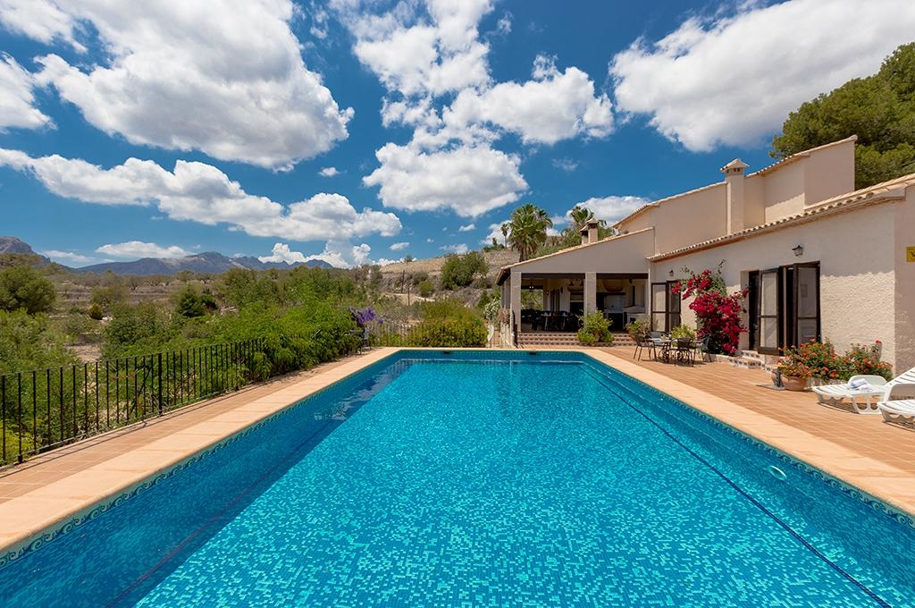 Ferienwohnung für 10 Personen ca. 300 mÂ² in Benissa, Costa Blanca: 5 Schlafzimmer, Spülmaschine, Pool, Strand 10 km, abgeschl. Grundstück, Waschmaschine, Hund erlaubt