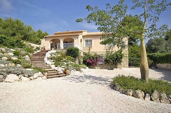 Ferienwohnung für 6 Personen ca. 120 mÂ² in Jávea, Costa Blanca: 3 Schlafzimmer, 2 Badezimmer, Sat-TV, Spülmaschine, Pool, Strand 5 km, Waschmaschine