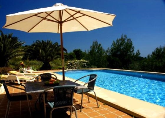 Ferienwohnung für 4 Personen ca. 300 mÂ² in Benissa, Costa Blanca: 2 Schlafzimmer, Spülmaschine, Pool, Strand 10 km, abgeschl. Grundstück, Waschmaschine, Hund erlaubt
