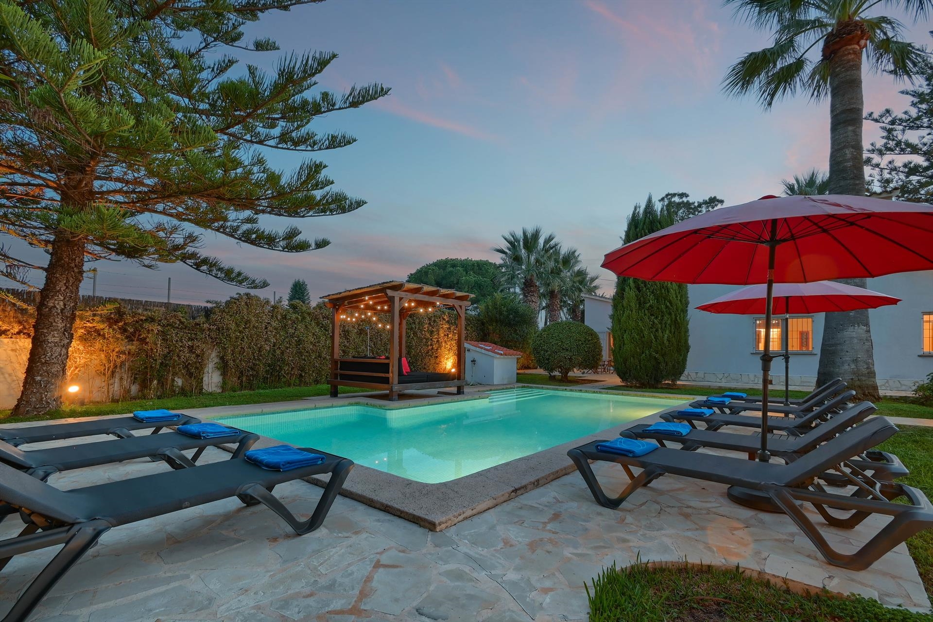 Ferienhaus mit Pool für 4 Personen ca. 240 mÂ² in Dénia, Costa Blanca: 2 Schlafzimmer, 1 Badezimmer, Klimaanlage, Sat-TV, Spülmaschine, Pool, Strand 500 m, abgeschl. Grundstück, Waschmaschine, Hund erlaubt