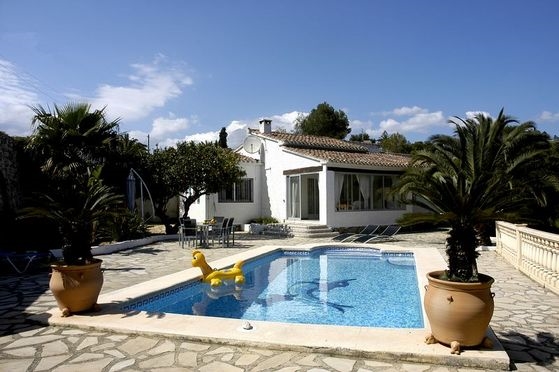 Ferienwohnung für 4 Personen ca. 60 mÂ² in Benissa, Costa Blanca: 1 Schlafzimmer, 1 Badezimmer, Spülmaschine, Pool, Strand 1000 m, abgeschl. Grundstück, Waschmaschine, Hund erlaubt