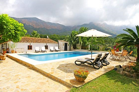 Ferienwohnung für 6 Personen ca. 160 mÂ² in Jávea, Costa Blanca: 3 Schlafzimmer, Sat-TV, Spülmaschine, Pool, Strand 10 km, Trockner, Waschmaschine