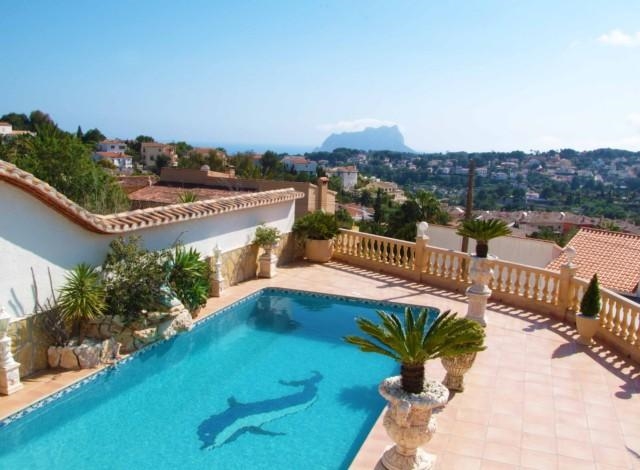 Ferienwohnung für 4 Personen ca. 80 mÂ² in Benissa, Costa Blanca: 2 Schlafzimmer, Kabel-TV, Pool, Strand 1000 m, abgeschl. Grundstück, Hund erlaubt
