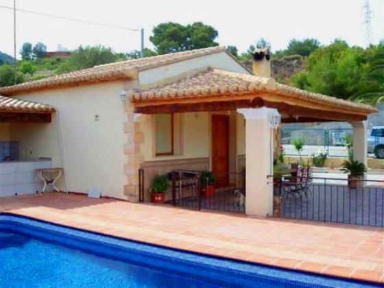 Ferienwohnung für 2 Personen ca. 140 mÂ² in Calpe, Costa Blanca: 1 Schlafzimmer, Pool, Strand 5 km, abgeschl. Grundstück, Waschmaschine, Hund erlaubt
