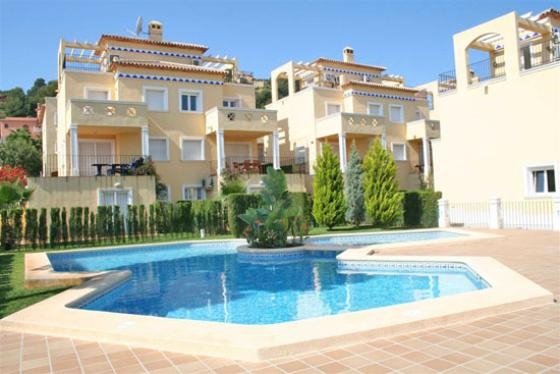 Ferienwohnung für 4 Personen ca. 65 mÂ² in Dénia, Costa Blanca: 2 Schlafzimmer, 1 Badezimmer, gemeinschaftliches Schwimmbad, Whirlpool, Strand 10 km, Waschmaschine