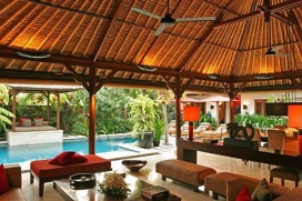 Delightful villa for 10 people. Sembilan nestles within the Laksmana Villas private estate, just footsteps away from the Indian Ocean at Seminyak Beach on Bali's southwest coast. This five-bedroom property is comprised of two self-contained villas, e, Seminyak