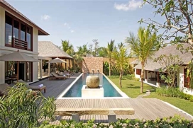 Villa sakti is a six-star retreat focused on meeting all guest holiday needs. The villa is located in the heart of Seminyak, close to the famous Bali's beach restaurant club Ku De Ta and the beach. As its name implies, Villa Sakti creates a magical, , Seminyak